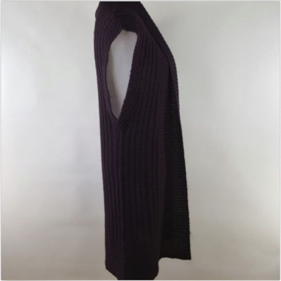 Dollz Sleeveless Open Front Sweater Size Large - Picture 4 of 5